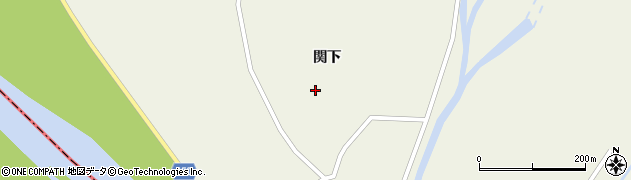 宮城県東松島市西福田関下周辺の地図