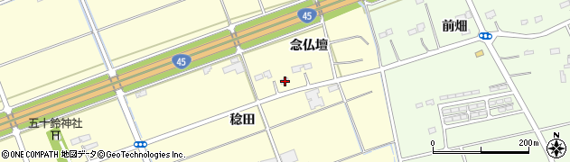 宮城県東松島市小松稔田18周辺の地図