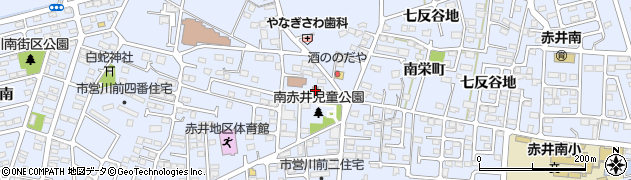 宮城赤井郵便局 ＡＴＭ周辺の地図