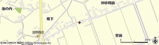 宮城県東松島市小松里前197周辺の地図