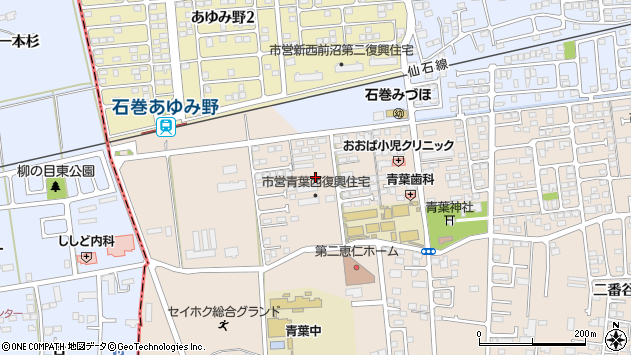 〒986-0853 宮城県石巻市門脇の地図