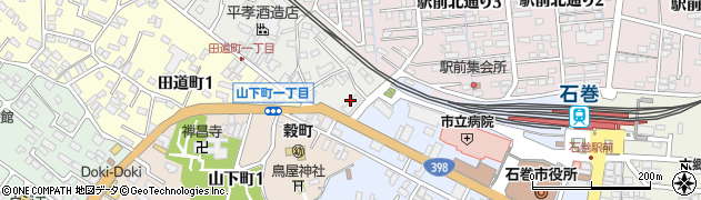 さくら薬局　石巻駅前店周辺の地図