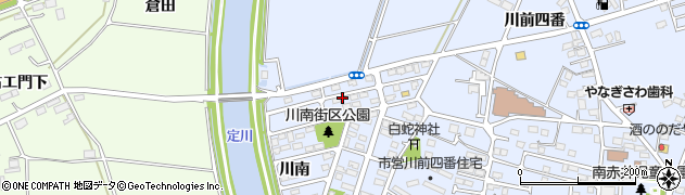 宮城県東松島市赤井（川南）周辺の地図