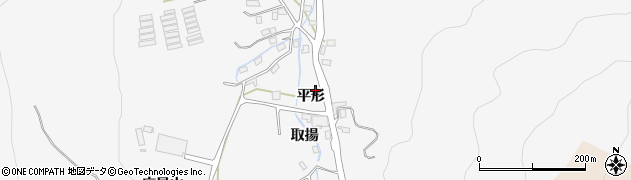 宮城県石巻市沢田（平形）周辺の地図