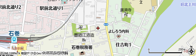 宮城県石巻市千石町7周辺の地図