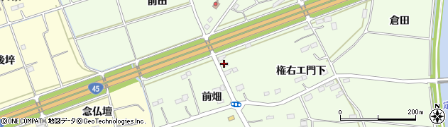 宮城県東松島市大曲（前畑）周辺の地図