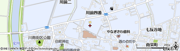 宮城県東松島市赤井（川前四番）周辺の地図