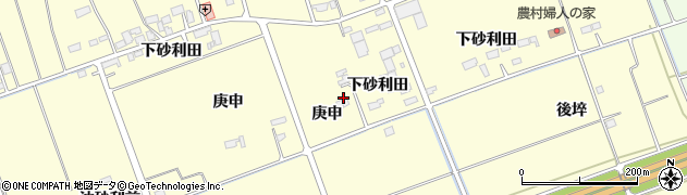 宮城県東松島市小松（庚申）周辺の地図