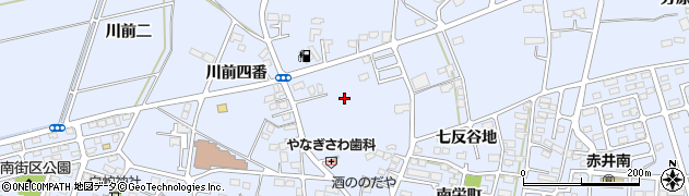 宮城県東松島市赤井周辺の地図