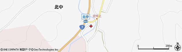 黒川俣郵便局周辺の地図