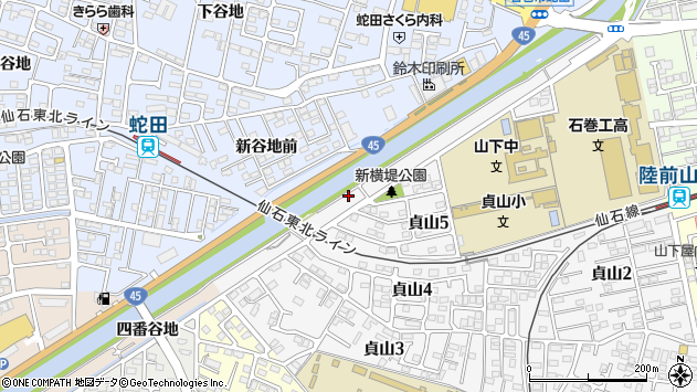 〒986-0852 宮城県石巻市南谷地の地図