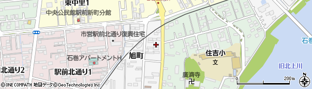株式会社まるやま　石巻店周辺の地図