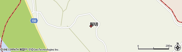 宮城県東松島市西福田堀切周辺の地図