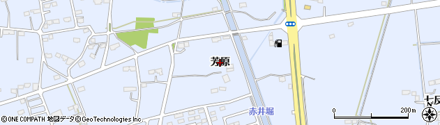 宮城県東松島市赤井（芳原）周辺の地図