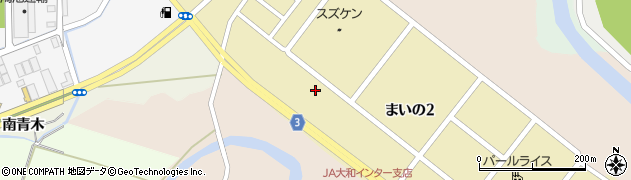 株式会社ほくとう大和営業所周辺の地図