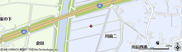 宮城県東松島市赤井川前三周辺の地図