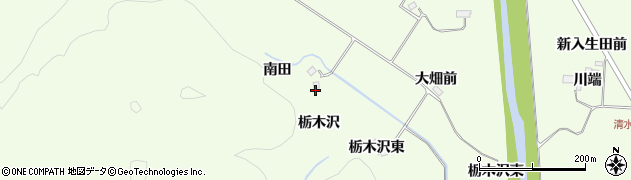 宮城県大和町（黒川郡）吉田（栃木沢）周辺の地図