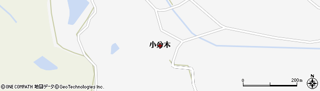 宮城県東松島市大塩（小分木）周辺の地図