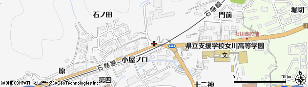 女川第一小学校周辺の地図