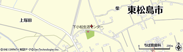 宮城県東松島市小松柴49周辺の地図