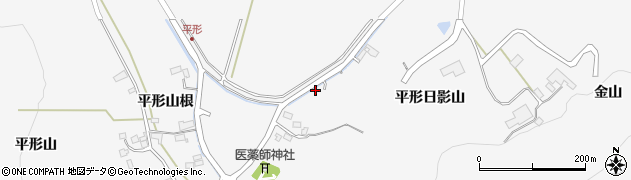 宮城県石巻市沢田（平形日影山）周辺の地図