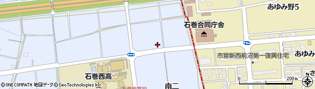 宮城県東松島市赤井（新南）周辺の地図
