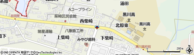 柴崎周辺の地図