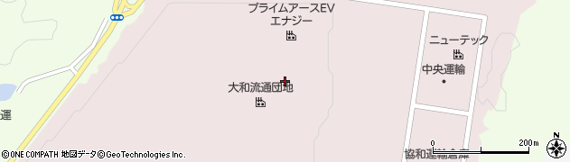 宮城県大和町（黒川郡）流通平周辺の地図