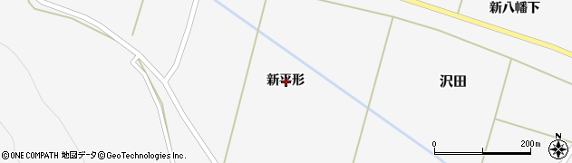 宮城県石巻市沢田（新平形）周辺の地図