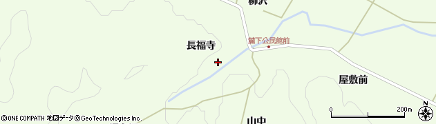 宮城県黒川郡大和町吉田長福寺周辺の地図