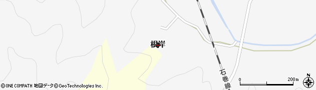 宮城県石巻市根岸周辺の地図