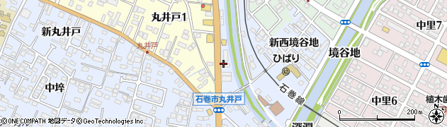ビジネスホテル石巻周辺の地図