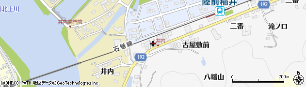 ＥＮＥＯＳ井内ＳＳ周辺の地図