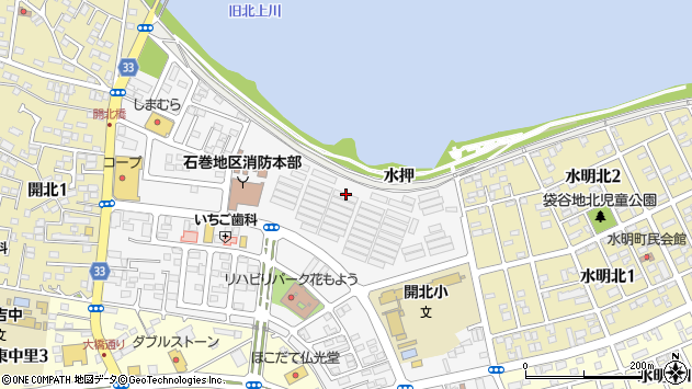 〒986-0805 宮城県石巻市大橋の地図
