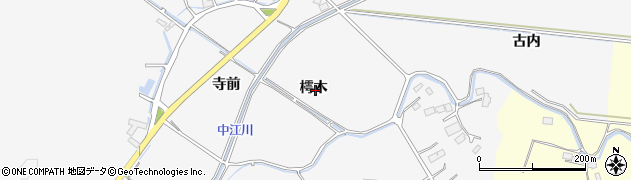 宮城県東松島市大塩（樗木）周辺の地図