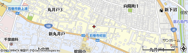 リコージャパン株式会社　石巻営業所周辺の地図