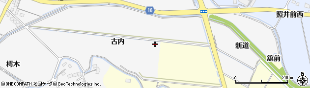 宮城県東松島市大塩（古内）周辺の地図