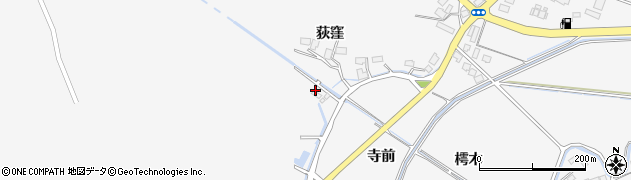 宮城県東松島市大塩（荻窪）周辺の地図