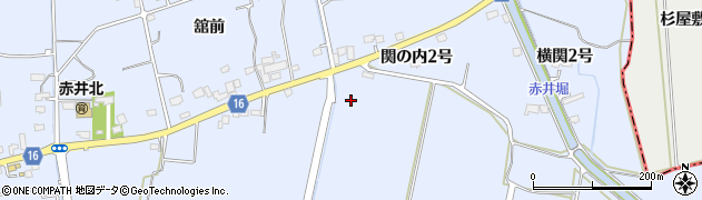 宮城県東松島市赤井南四4周辺の地図