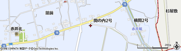 宮城県東松島市赤井南四58周辺の地図