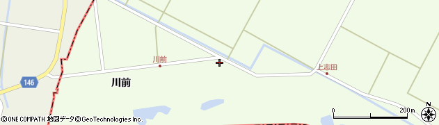 宮城県大崎市鹿島台大迫川前105周辺の地図