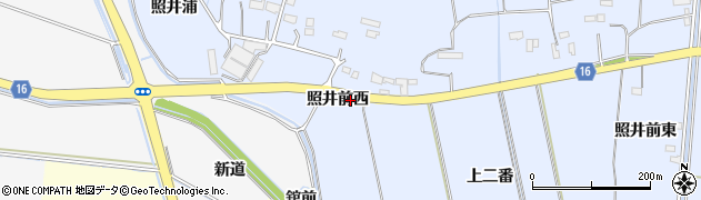 宮城県東松島市赤井（照井前西）周辺の地図