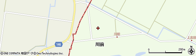 宮城県大崎市鹿島台大迫川前123周辺の地図