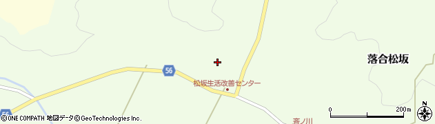 宮城県黒川郡大和町落合松坂堂ノ前周辺の地図