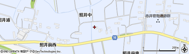 宮城県東松島市赤井（照井中）周辺の地図