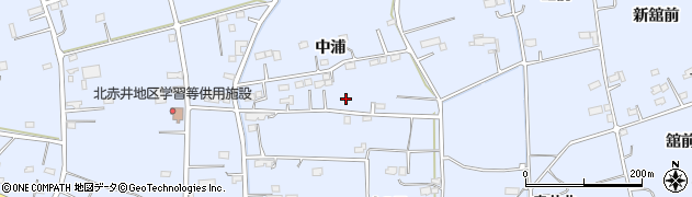 宮城県東松島市赤井（中浦）周辺の地図