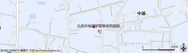 宮城県東松島市赤井寺周辺の地図