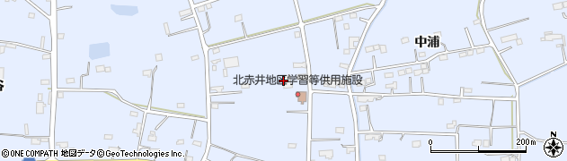 宮城県東松島市赤井（寺）周辺の地図