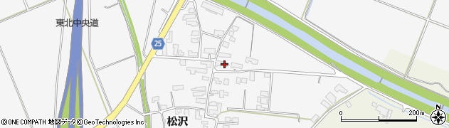 山形県東根市松沢47周辺の地図