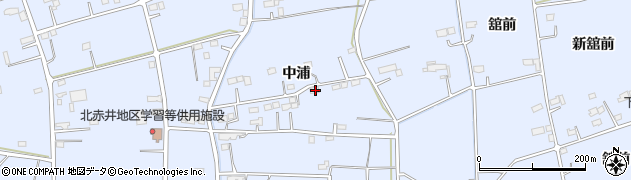 宮城県東松島市赤井中浦9周辺の地図